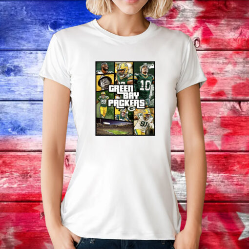 Green Bay Packers Grand Theft Auto TShirt