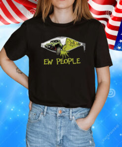 Grinch Truck Ew People Ugly Christmas TShirt