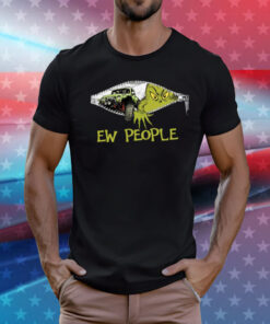 Grinch Truck Ew People Ugly Christmas T-Shirts