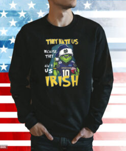 Grinch They Hate Us Because They Ain’t Us Irish Sweatshirt