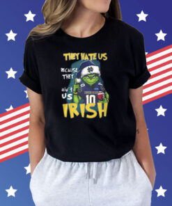 Grinch They Hate Us Because They Ain’t Us Irish T-Shirt