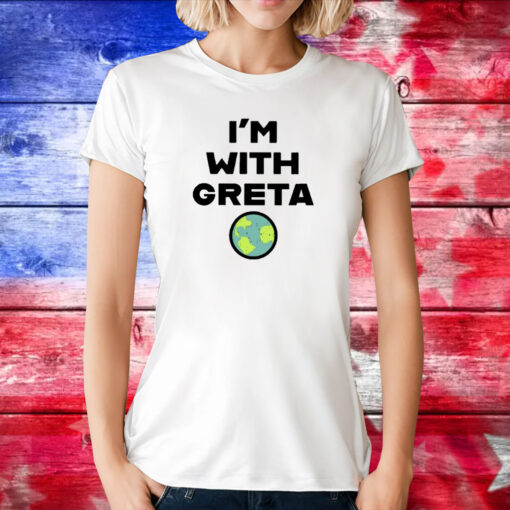 I’m With Great Planet Earth Green Climate T-Shirt