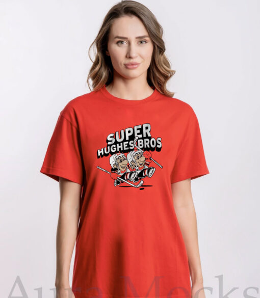 Jack and Luke Super Hughes Bros New Jersey T-Shirts