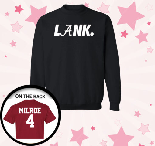 Jalen Milroe Alabama Football Lank Sweatshirt