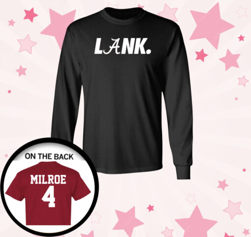 Jalen Milroe Alabama Football Lank Longsleeve