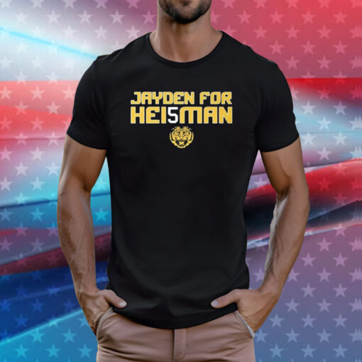 Jayden Daniels For Heisman Lsu Tigers T-Shirts