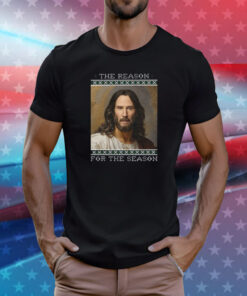 Keanu Christ The Reason For The Season Tee Shirt