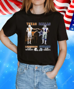 Longhorns On Saturdays And Cowboys On Sundays Tee Shirt