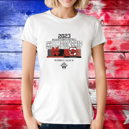 NCAA Division III Football Championship 2023 Central College Vs Red Dragons Tee Shirt