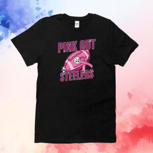 Pink Out Steelers T-Shirts