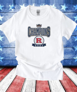 Rutgers Football Bad Boy Mowers Champions 2023 T-Shirt