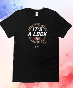 San Francisco 49ers It's Lock NFC West Champions 2023 T-Shirt