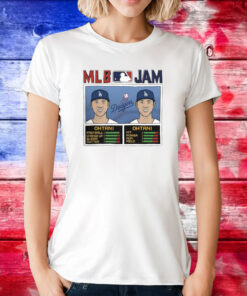 Shohei Ohtani Jam LA Dodgers Baseball Player T-Shirt