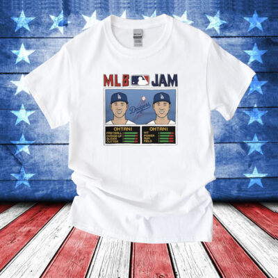 Shohei Ohtani Jam LA Dodgers Baseball Player T-Shirts