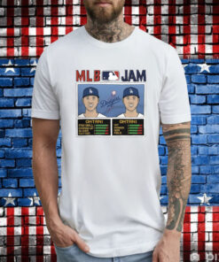 Shohei Ohtani Jam LA Dodgers Baseball Player Tee Shirt