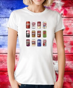 Soda Canned Dr Pepper Tee Shirts