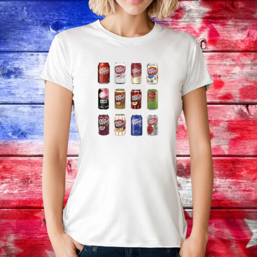 Soda Canned Dr Pepper Tee Shirts