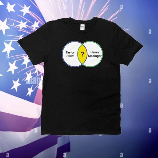 Taylor Swift Henry Kissinger Venn Diagram T-Shirt