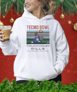 Tecmo Bowl Touch Down Bills Thurman Thomas Hoodie