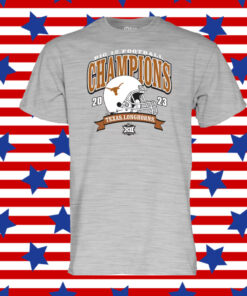 Texas Longhorns 2023 Big 12 Football Champions T-Shirt