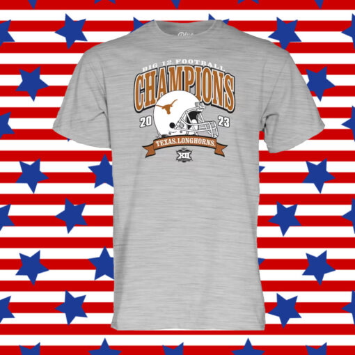 Texas Longhorns 2023 Big 12 Football Champions T-Shirt