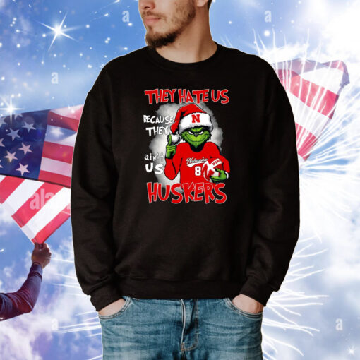 They Hate Us Because They Ain’t Us Huskers Grinch Shirts