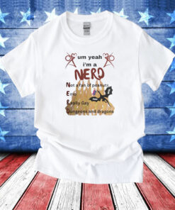 Um Yeah I’m A Nero Not A Fan Of Peanuts Emo Really Gay Tee Shirt