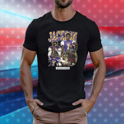 Vintage Lamar Jackson Dreamathon Tee Shirt