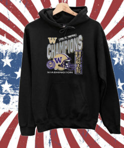 Washington Huskies 2023 Pac-12 Champions Kings of the West T-Shirt