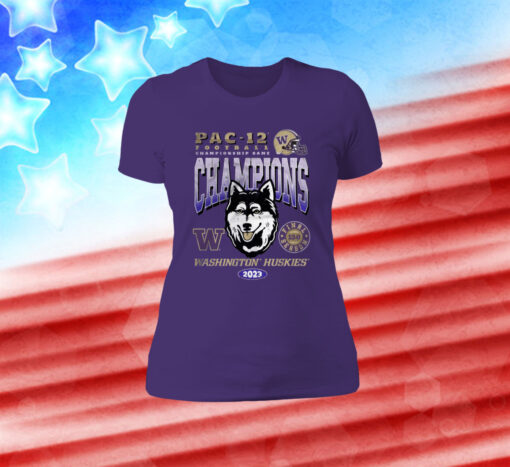 Washington Huskies Uw Pac 12 Championship Tee Shirt