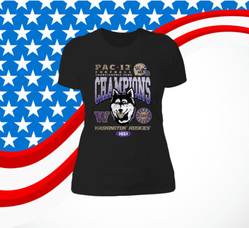 Washington Huskies Uw Pac 12 Championship Womens Shirt