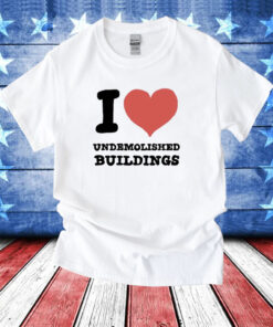 Zoebread I Heart Undemolished Buildings TShirt