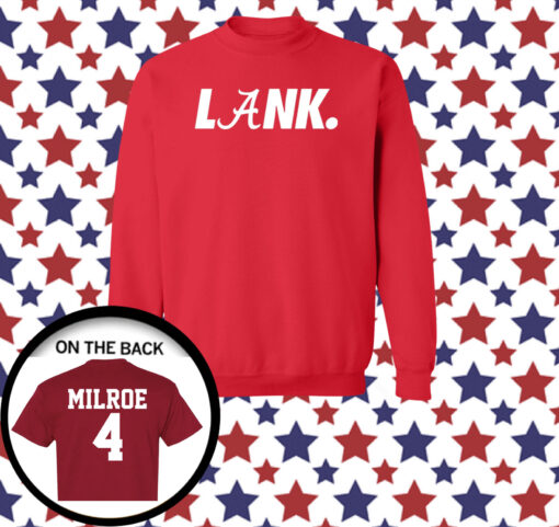 Jalen Milroe Alabama Football Lank Tee Shirts