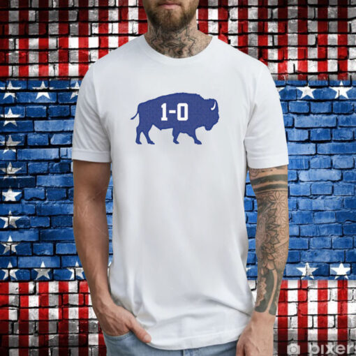 1 and 0 Buffalo Bills Tee Shirts