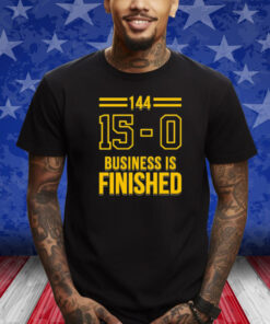 Business Is Finished Triblend 2024 Shirt