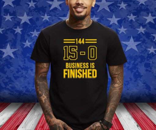 Business Is Finished Triblend 2024 Shirt