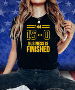 Business Is Finished Triblend 2024 Shirt