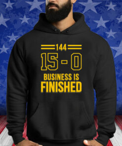 Business Is Finished Triblend 2024 Shirt