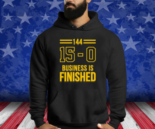 Business Is Finished Triblend 2024 Shirt