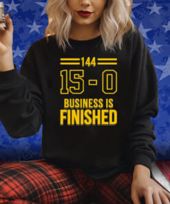 Business Is Finished Triblend 2024 Shirt