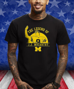 The Legend Of JJ Mccarthy Michigan Beat Everybody 2024 Shirt