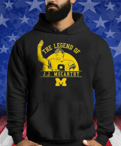 The Legend Of JJ Mccarthy Michigan Beat Everybody 2024 Shirt