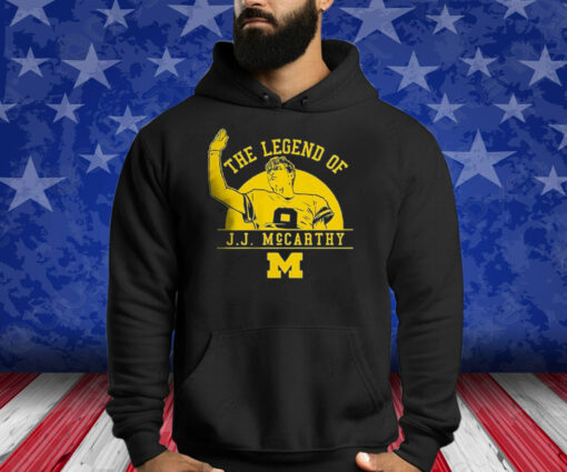 The Legend Of JJ Mccarthy Michigan Beat Everybody 2024 Shirt