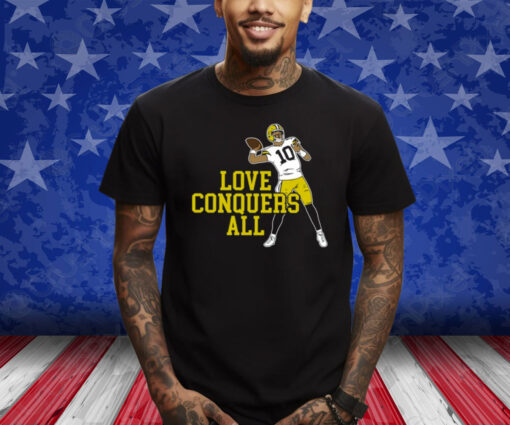 Jordan Love Conquers All Shirts