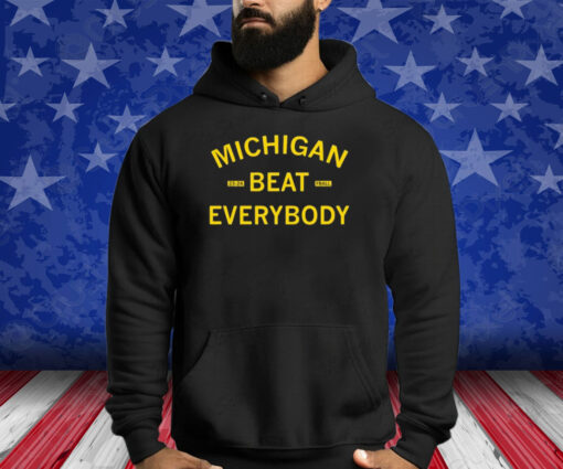 Michigan Beat Everybody 23-24 Football Shirt