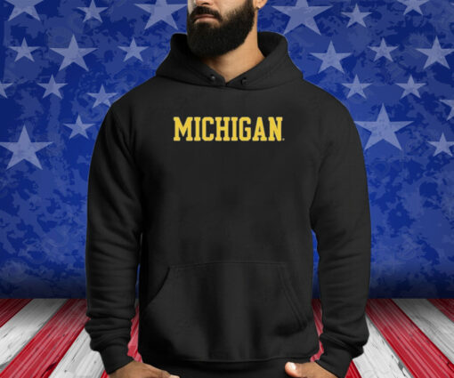 Michigan Football National Champs Block Shirts