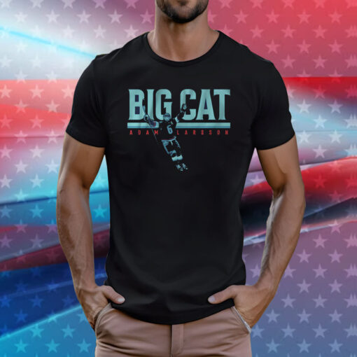 Adam Larsson Big Cat Seattle Tee Shirt