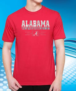 Alabama Baseball Stack T-Shirt
