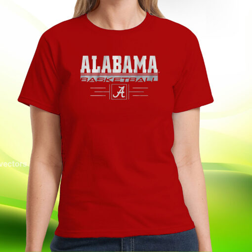 Alabama Basketball Stack T-Shirts