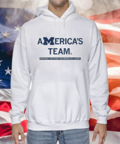 America's team Michigan the M was for America all along Hoodie